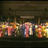 Carol Channing and cast in a scene from the Broadway revival of the musical "Hello, Dolly!." (New York)
