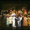 Carol Channing and cast in a scene from the Broadway revival of the musical "Hello, Dolly!." (New York)