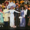 Carol Channing and cast in a scene from the Broadway revival of the musical "Hello, Dolly!." (New York)