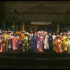 Carol Channing and cast in a scene from the Broadway revival of the musical "Hello, Dolly!." (New York)
