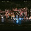 Carol Channing and cast in a scene from the Broadway revival of the musical "Hello, Dolly!." (New York)