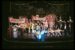 Carol Channing and cast in a scene from the Broadway revival of the musical "Hello, Dolly!." (New York)