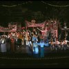 Carol Channing and cast in a scene from the Broadway revival of the musical "Hello, Dolly!." (New York)