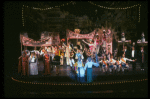 Carol Channing and cast in a scene from the Broadway revival of the musical "Hello, Dolly!." (New York)