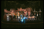 Carol Channing and cast in a scene from the Broadway revival of the musical "Hello, Dolly!." (New York)