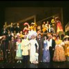 Carol Channing and cast in a scene from the Broadway revival of the musical "Hello, Dolly!." (New York)