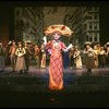 Carol Channing and cast in a scene from the Broadway revival of the musical "Hello, Dolly!." (New York)