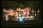 Carol Channing and cast in a scene from the Broadway revival of the musical "Hello, Dolly!." (New York)