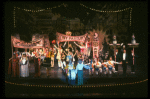 Carol Channing and cast in a scene from the Broadway revival of the musical "Hello, Dolly!." (New York)