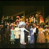 Carol Channing and cast in a scene from the Broadway revival of the musical "Hello, Dolly!." (New York)