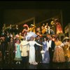 Carol Channing and cast in a scene from the Broadway revival of the musical "Hello, Dolly!." (New York)