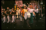 Carol Channing and cast in a scene from the Broadway revival of the musical "Hello, Dolly!." (New York)
