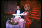 Carol Channing and Tom Batten in a scene from the Broadway revival of the musical "Hello, Dolly!." (New York)