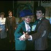 Unidentified actor, John Gallogly, Carol Channing, and Patrick Quinn in a scene from the Broadway revival of the musical "Hello, Dolly!"