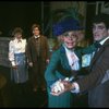 Unidentified actor, John Gallogly, Carol Channing, and Patrick Quinn in a scene from the Broadway revival of the musical "Hello, Dolly!"