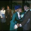Unidentified actor, John Gallogly, Carol Channing, and Patrick Quinn in a scene from the Broadway revival of the musical "Hello, Dolly!"