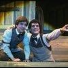 L-R) John Gallogly and Patrick Quinn in a scene from the Broadway revival of the musical "Hello, Dolly!." (New York)