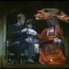 L-R) John Gallogly, Jan Neuberger and Carol Channing in a scene from the Broadway revival of the musical "Hello, Dolly!." (New York)