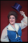 Ethel Merman in a scene from the Broadway production of the musical "Hello, Dolly!." (New York)