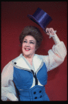 Ethel Merman in a scene from the Broadway production of the musical "Hello, Dolly!." (New York)