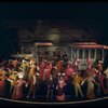 Ethel Merman (center) in a scene from the Broadway production of the musical "Hello, Dolly!"