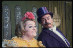 Marcia Lewis and Jack Goode in a scene from the Broadway production of the musical "Hello, Dolly!." (New York)