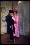 Ethel Merman and Jack Goode in a scene from the Broadway production of the musical "Hello, Dolly!." (New York)