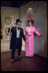 Ethel Merman and Jack Goode in a scene from the Broadway production of the musical "Hello, Dolly!." (New York)