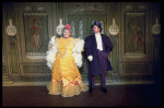 Marcia Lewis and Jack Goode in a scene from the Broadway production of the musical "Hello, Dolly!." (New York)