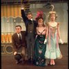 Actors (L-R) Russell Nype, Danny Lockin, June Helmers & Georgia Engel in a scene from the Broadway production of the musical "Hello, Dolly!." (New York)
