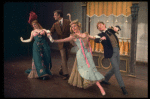 Actors (L-R) June Helmers, Russell Nype, Georgia Engel & Danny Lockin in a scene from the Broadway production of the musical "Hello, Dolly!." (New York)