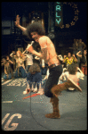 A Larry Marshall in a scene from the Broadway production of the musical "Hair." (New York)