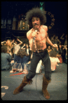 A Larry Marshall in a scene from the Broadway production of the musical "Hair." (New York)