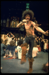 A Larry Marshall in a scene from the Broadway production of the musical "Hair." (New York)