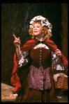 Danielle Ferland as Little Red Riding Hood in a scene from the Broadway production of the musical "Into The Woods." (New York)