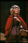 Danielle Ferland as Little Red Riding Hood in a scene from the Broadway production of the musical "Into The Woods." (New York)