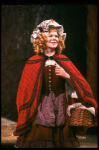 Danielle Ferland as Little Red Riding Hood in a scene from the Broadway production of the musical "Into The Woods." (New York)