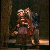 Danielle Ferland as Little Red Riding Hood and Robert Westenberg as the Wolf in a scene from the Broadway production of the musical "Into The Woods." (New York)