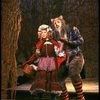 Danielle Ferland as Little Red Riding Hood and Robert Westenberg as the Wolf in a scene from the Broadway production of the musical "Into The Woods." (New York)