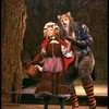 Danielle Ferland as Little Red Riding Hood and Robert Westenberg as the Wolf in a scene from the Broadway production of the musical "Into The Woods." (New York)