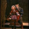 Danielle Ferland as Little Red Riding Hood and Robert Westenberg as the Wolf in a scene from the Broadway production of the musical "Into The Woods." (New York)
