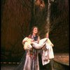 T-B) Merle Louise as Cinderella's Mother and Kim Crosby as Cinderella in a scene from the Broadway production of the musical "Into The Woods." (New York)