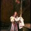 T-B) Merle Louise as Cinderella's Mother and Kim Crosby as Cinderella in a scene from the Broadway production of the musical "Into The Woods." (New York)