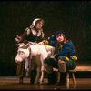 Ben Wright as Jack and Barbara Bryne as his Mother in a scene from the Broadway production of the musical "Into The Woods." (New York)