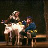 Ben Wright as Jack and Barbara Bryne as his Mother in a scene from the Broadway production of the musical "Into The Woods." (New York)