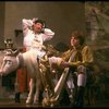 Ben Wright as Jack and Barbara Bryne as his Mother in a scene from the Broadway production of the musical "Into The Woods." (New York)