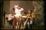 Ben Wright as Jack and Barbara Bryne as his Mother in a scene from the Broadway production of the musical "Into The Woods." (New York)
