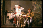 Ben Wright as Jack and Barbara Bryne as his Mother in a scene from the Broadway production of the musical "Into The Woods." (New York)