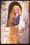 Pamela Winslow as Rapunzel in a scene from the Broadway production of the musical "Into The Woods." (New York)