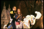 Robert Westenberg as the Prince and Kim Crosby as Cinderella at their wedding in a scene from the Broadway production of the musical "Into The Woods." (New York)